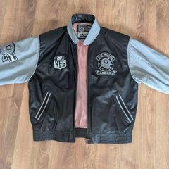 Vintage Raiders Leather Jacket