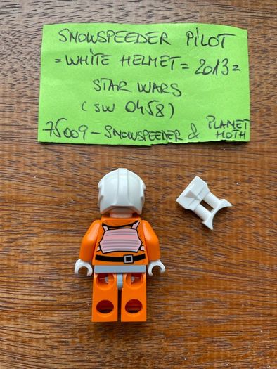 Lego minifigure Snowspeeder Pilot sw0458 - 2013