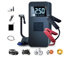 Jump Starter. Tire Inflator