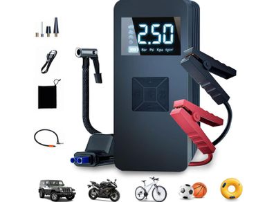 Jump Starter. Tire Inflator