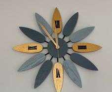 Ivana Clock - Flower Design