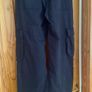 Fab Pull & Bear (Zara Group) Black High Waist Wide Leg Cargo Jeans  Size 42 UK 14 Image 3