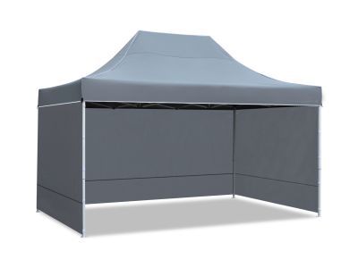NEW 3x4.5m POP UP strong heavy GAZEBO ( FREE set of 3 side panels)