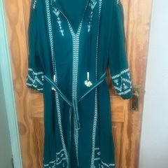 Zara Long Kaftan dress size 20/22