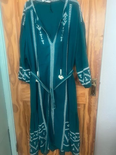 Zara Long Kaftan dress size 20/22