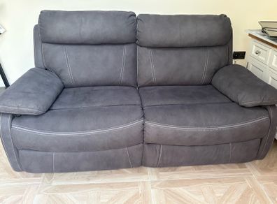 Recliner sofa 2 seater electric