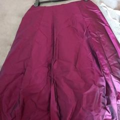 monsoon silk skirt