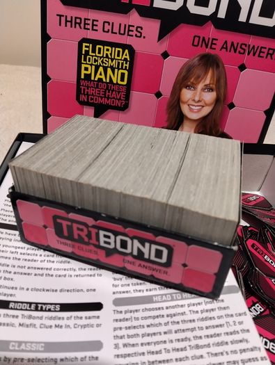 Carol Vorderman's Tribond Game