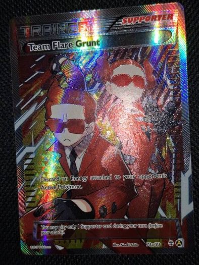 Pokemon Card : Team Flare Grunt