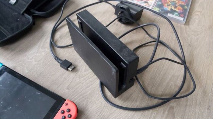 Nintendo Switch game console with 16 games & acces