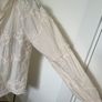 Cream cotton Zara blouse Size 10/12 Image 7