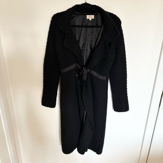Avoca wool blend sweater coat