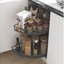 2x Half Moon Carousel Storage System Image 2