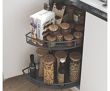 Half Moon Carousel Storage System