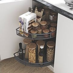 Half Moon Carousel Storage System