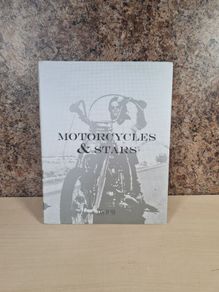 Motorcycles And Stars Book Photographs Of Famous People On Bikes Hardback Tectum Publishers