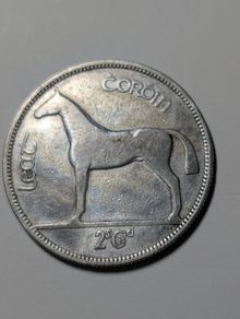 Irish Silver Halfcrown 1930