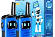 Walkie Talkie Kids, Toys for 3-12 Year Old Boy Gift for 5 6 7 8 Year Olds Boys Toys Age 4-9 Kids Toys Age 4 5 6 Outdoor Toys Walkie Talkie Sensory Toys for Autism Kids Xmas Gifts Blue