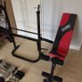 Home Gym Set- Bench, pull up/dip, 60kg weights+bar Image 4