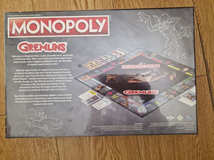 Monopoly Gremlins Family Board Game