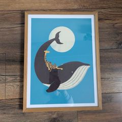 The Giraffe & the Whale Framed Print