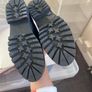 Black loafer shoes Image 4