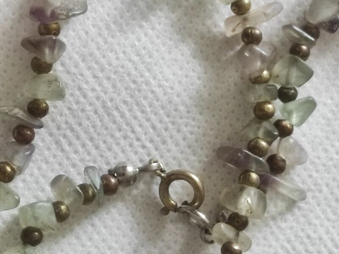 Gemstone necklace