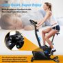 Exercise Bike Fitness Bike Advanced Home Trainer Stationary Bike Adjustable Magnetic Resistance for Home Gym Workout (FREE POSTAGE) Image 2