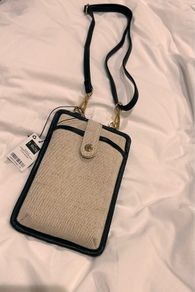 Phone bag / pouch with zip pocket