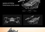 4K-3B-Bag XKJ LS11 Pro Drone 4K HD Camera WIFI FPV Hight Hold Mode One Key Return Foldable Arm Quadcopter RC Dron For Kids Gift