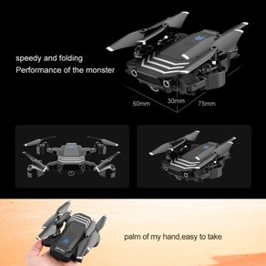 4K-3B-Bag XKJ LS11 Pro Drone 4K HD Camera WIFI FPV Hight Hold Mode One Key Return Foldable Arm Quadcopter RC Dron For Kids Gift
