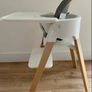 Stokke steps high chair and junior chair Image 2