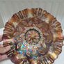 Carnival glass bowl Image 3