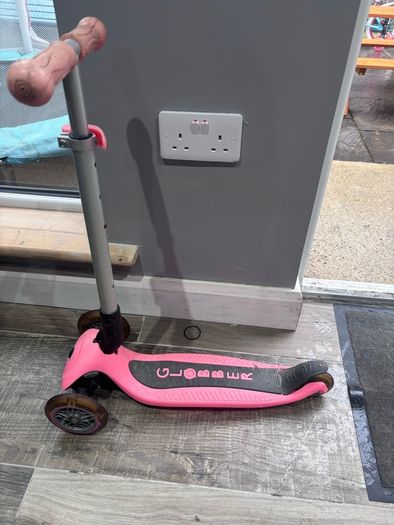 scooter and toddler bike