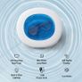 BRAND NEW Ultrasonic Cleaner Portable 40000Hz High Frequency Vibration Cleaning Machine Jewelry Glasses Watch Cleaning Image 4