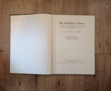 SALE! My Garden's Choice Stephens, Theo A. & Johnson, A.t Published By C. Arthur Pearson, London In 1941 (Gardener Helen Dillons copy)
