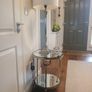 silver table lamp and table Image 5