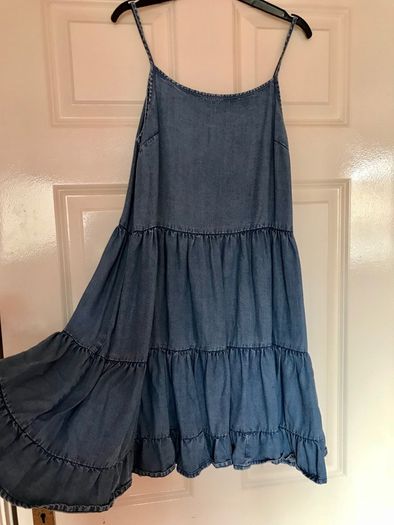 Next girls denim dress