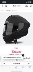 helmet and boots