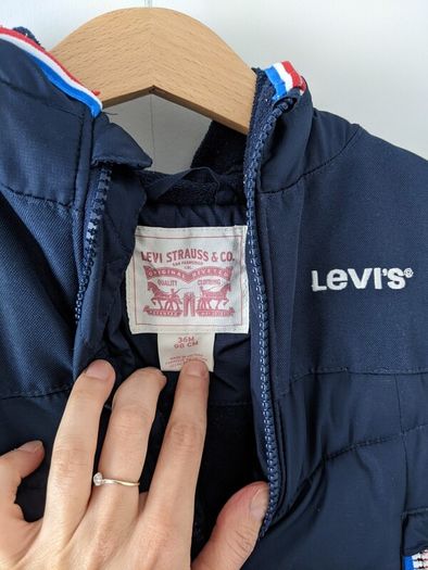 Levi's toddler puffer jacket