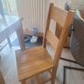 Oak Dining Table, Chair and Matching Sideboard Image 5