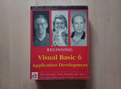 WROX Beginning Visual Basic Application Development