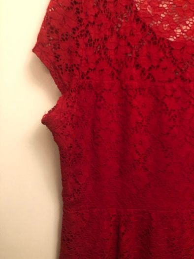 New look red dress (size 26)