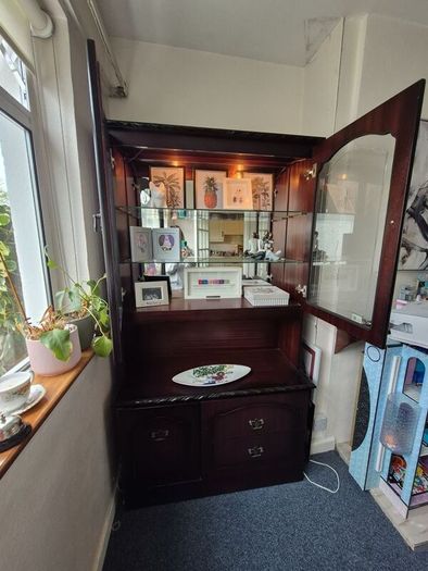 Cabinet with lights