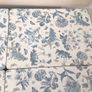 4 Pimpernel Extra large Blue and white floral place mats 16"x12" Image 5