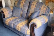 Traditional Fabric Sofa Set 3-Seater and 2-Seater Suite