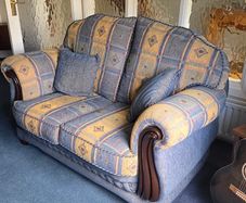 Traditional Fabric Sofa Set 3-Seater and 2-Seater Suite