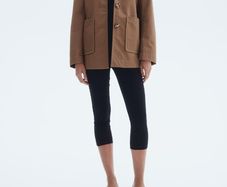 Oversized Twill Jacket