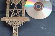 Antique Mason's USA trivet, collectible, Dub 18, post 6e