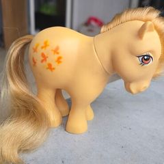 Butterscotch Original Ponies Flat Foot FF MLP G1 My Little Pony 1982